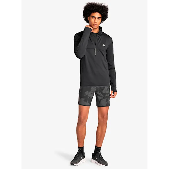 Technical Hoodie Quiksilver Steep Point Hz Fleece true black 2025 - 4