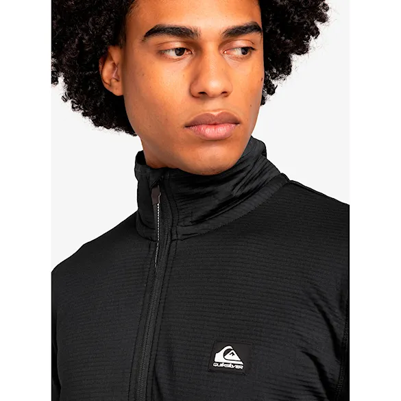 Technical Hoodie Quiksilver Steep Point Hz Fleece true black 2025 - 5