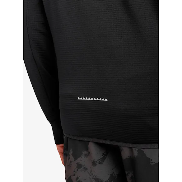 Technical Hoodie Quiksilver Steep Point Hz Fleece true black 2025 - 6