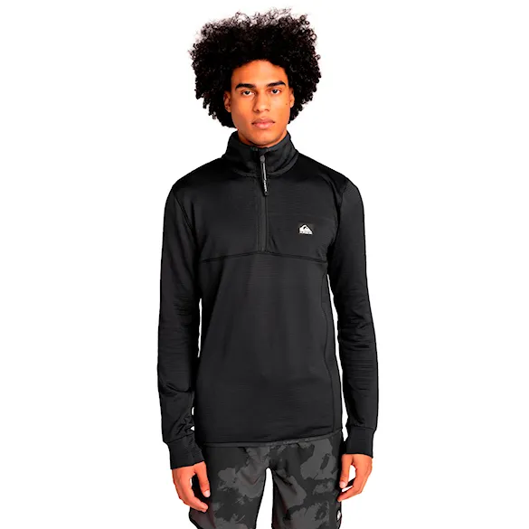 Technical Hoodie Quiksilver Steep Point Hz Fleece true black 2025 - 1