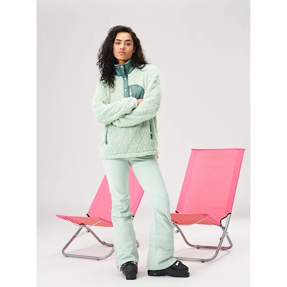 Technická mikina Roxy Alabama cameo green 2024 - 10