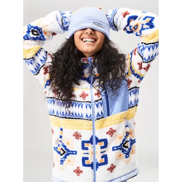 Technical Hoodie Roxy Alabama Full Zip bright white chandail 2024 - 10