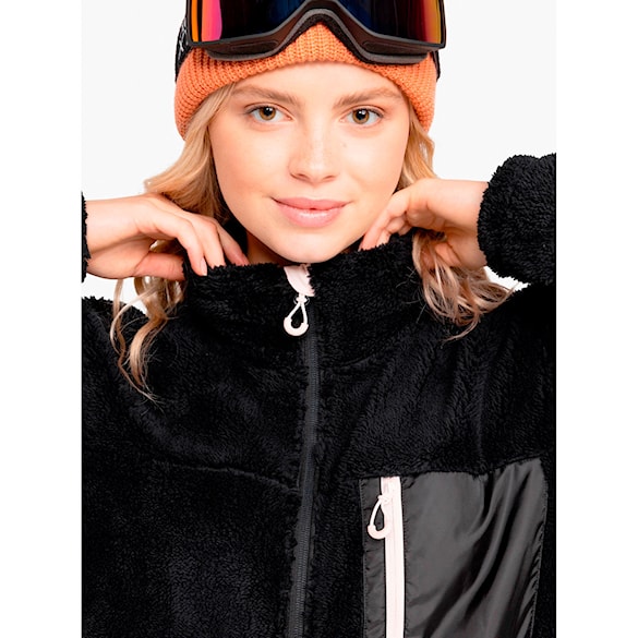 Technical Hoodie Roxy Alabama Full Zip Solid true black 2025 - 4