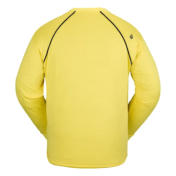 Bluza techniczna Volcom Waffle Backed Crew Fleece citron 2023 - 2