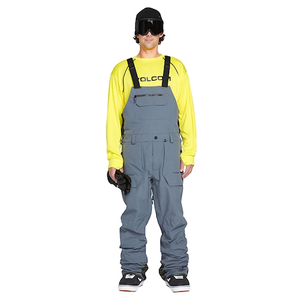 Technická mikina Volcom Waffle Backed Crew Fleece citron 2023 - 3