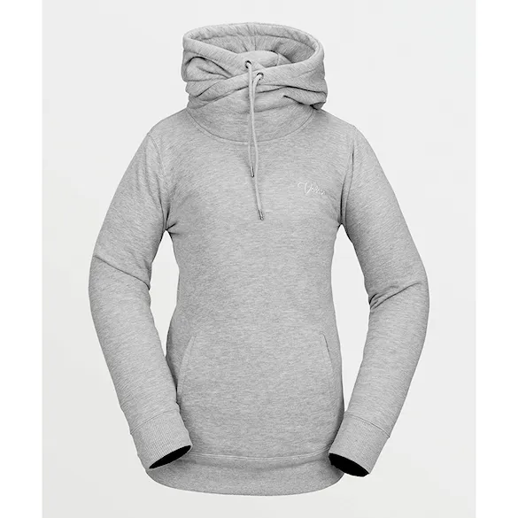 Technical Hoodie Volcom Wms Tower P/O Fleece heather grey 2025 - 4