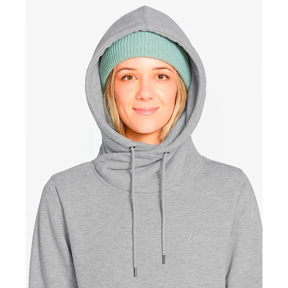 Technical Hoodie Volcom Wms Tower P/O Fleece heather grey 2025 - 6