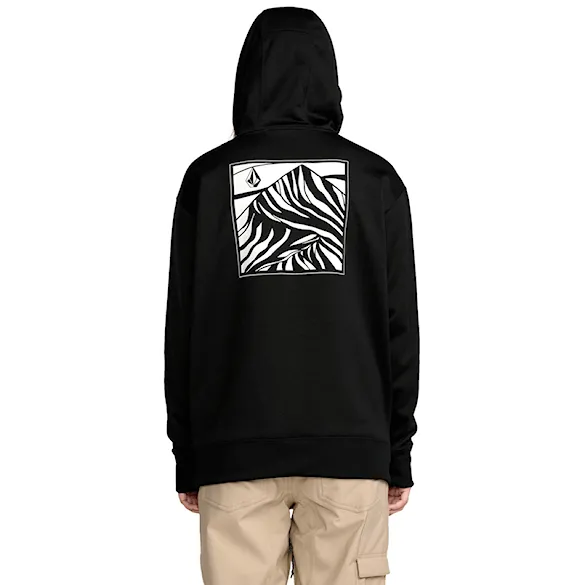 Technická mikina Volcom Women's Riding Hydro P/O black 2026 - 1