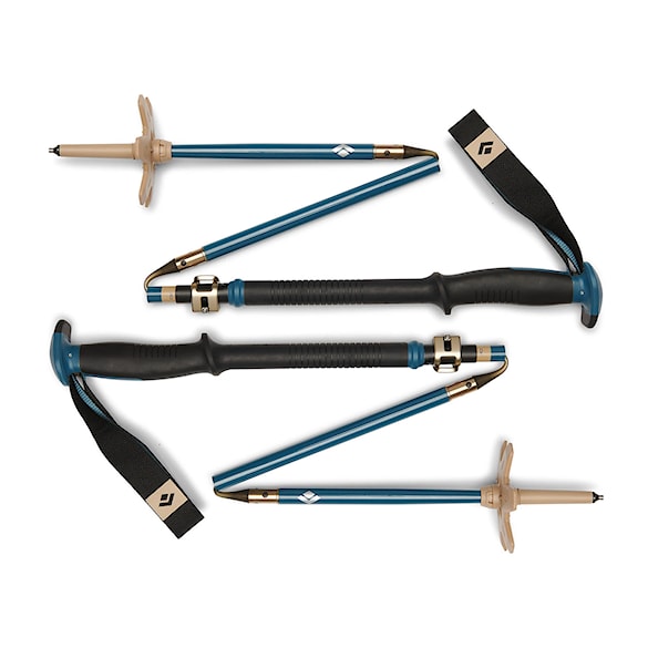 Telescopic Poles Black Diamond Traverse Compactor Ski Poles creek blue 2026 - 2