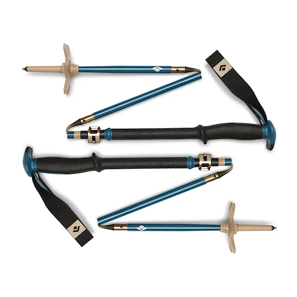 Telescopic Poles Black Diamond Traverse Compactor Ski Poles creek blue 2026 - 2