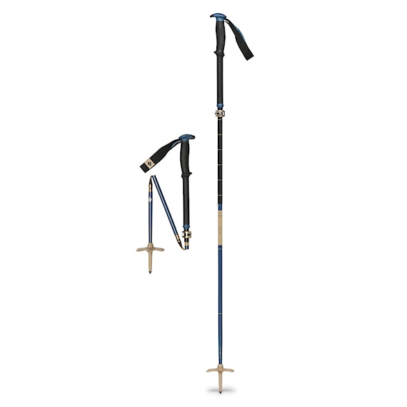 Telescopic Poles Black Diamond Traverse Compactor Ski Poles creek blue 2026 - 1
