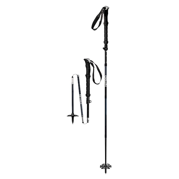 Teleskopické hůlky Nitro Foldable Poles black/grey/green 2026 - 1