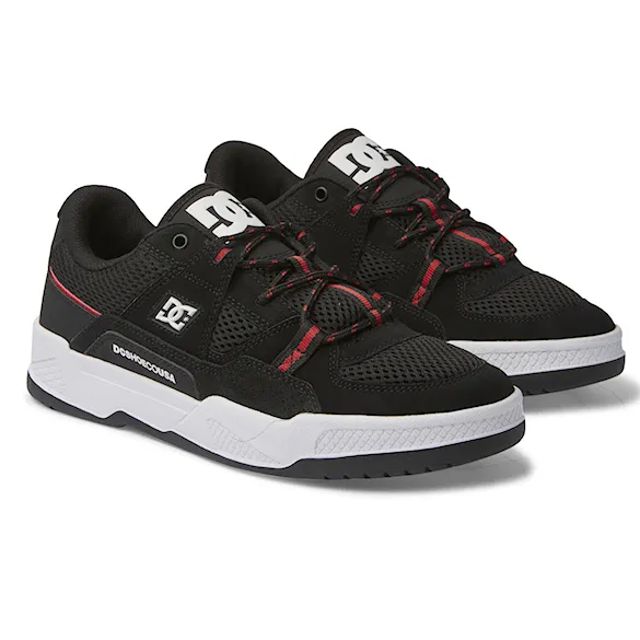 Tenisky DC Construct black/hot coral 2024 - 1