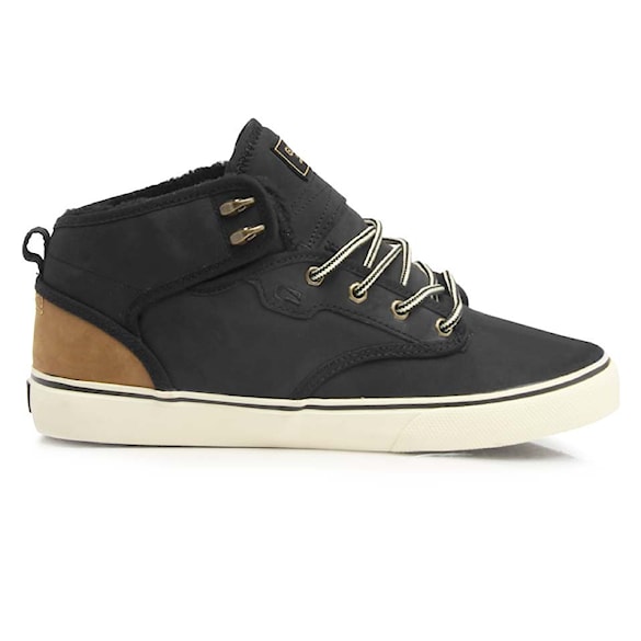 Tenisky Globe Motley Mid black/golden brown fur 2015 - 1