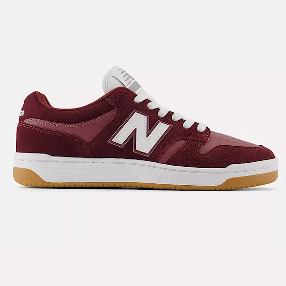 Tenisky New Balance Numeric 480 monarch burgundy 2025 - 3
