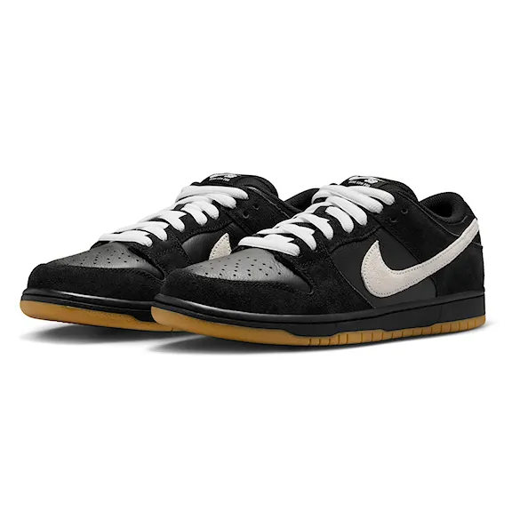 Sneakers Nike SB Dunk Low Pro black/white-black-gum light brown 2026 - 1
