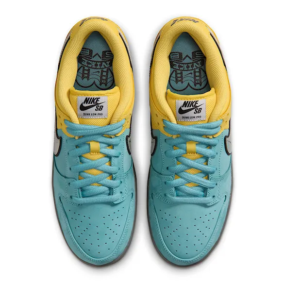 Tenisówki Nike SB Dunk Low Pro lightening/wolf grey-denim turq 2026 - 7