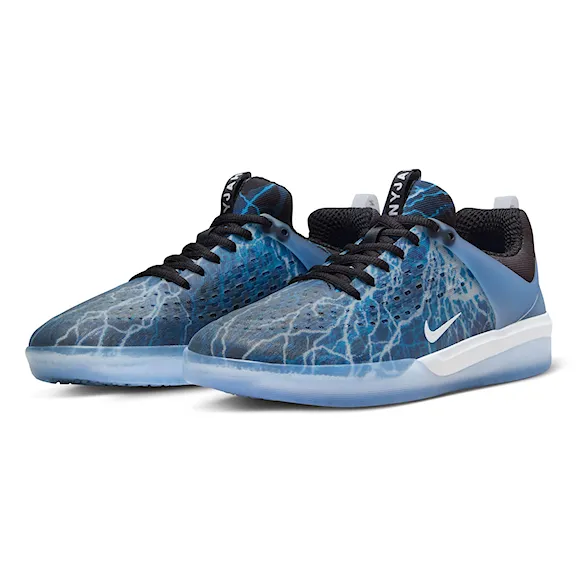 Tenisówki Nike SB Nyjah 3 Premium black/white-deep royal-white 2024 - 1