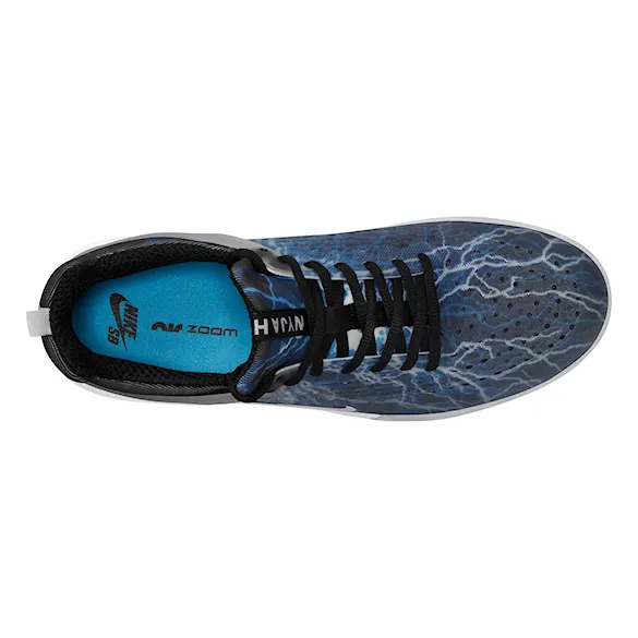 Tenisówki Nike SB Nyjah 3 Premium black/white-deep royal-white 2024 - 5