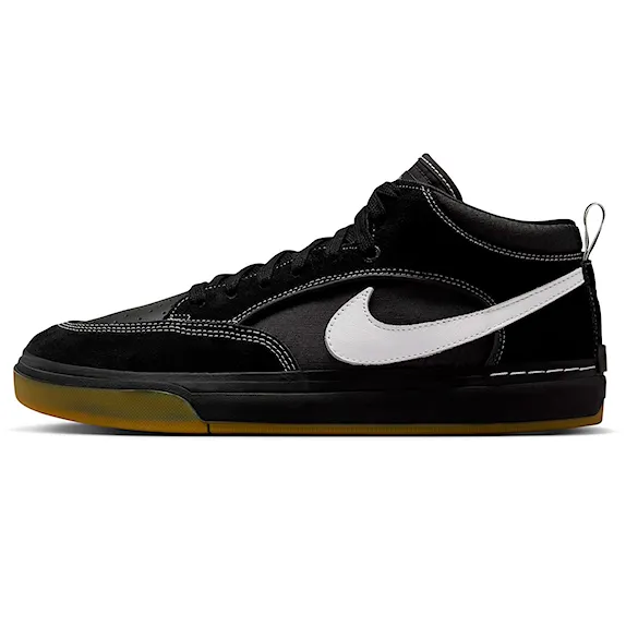 Sneakers Nike SB React Leo black/white-black-gum light brown 2026 - 3