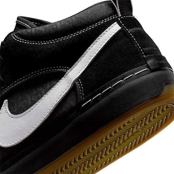 Sneakers Nike SB React Leo black/white-black-gum light brown 2026 - 9