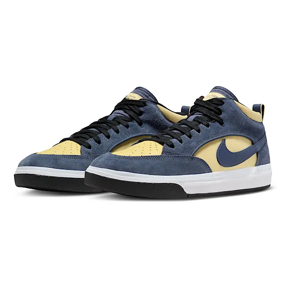 Tenisówki Nike SB React Leo thunder blue/thunder blue-saturn gold 2024 - 1