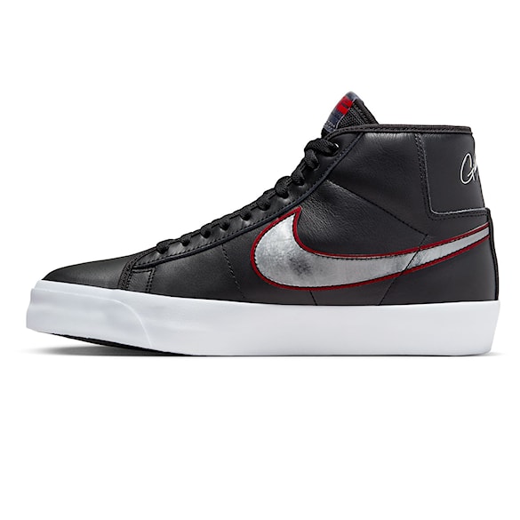 Tenisówki Nike SB Zoom Blazer Mid Pro GT black/metallic silver-university red 2024 - 3