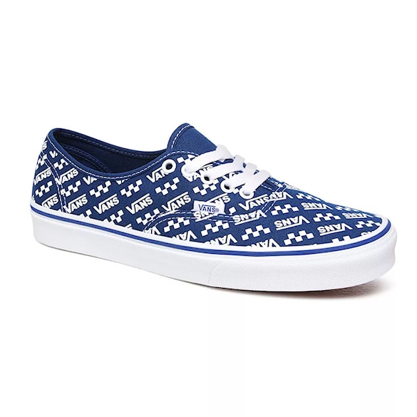 Tenisky Vans Authentic logo repeat true blue/true white 2020 - 1