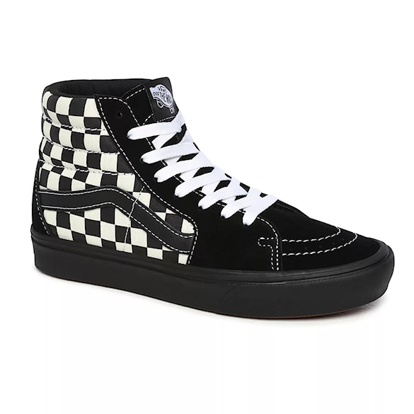 Tenisówki Vans Comfycush Sk8-Hi mixed media antique white/black 2020 - 1
