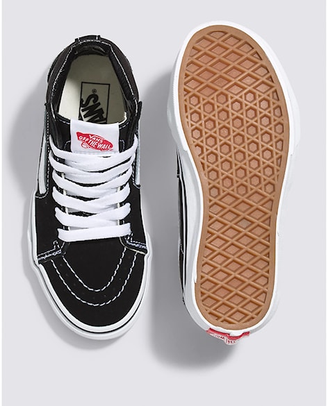 Tenisówki Vans Kids Sk8-Hi black/true white 2022 - 3