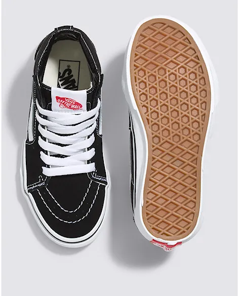 Tenisówki Vans Kids Sk8-Hi black/true white 2022 - 3