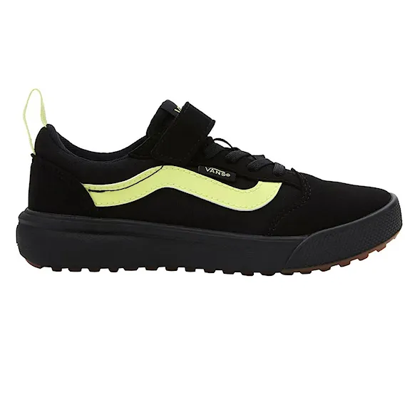 Tenisky Vans Kids Ultrarange 66 V black/lime 2024 - 2
