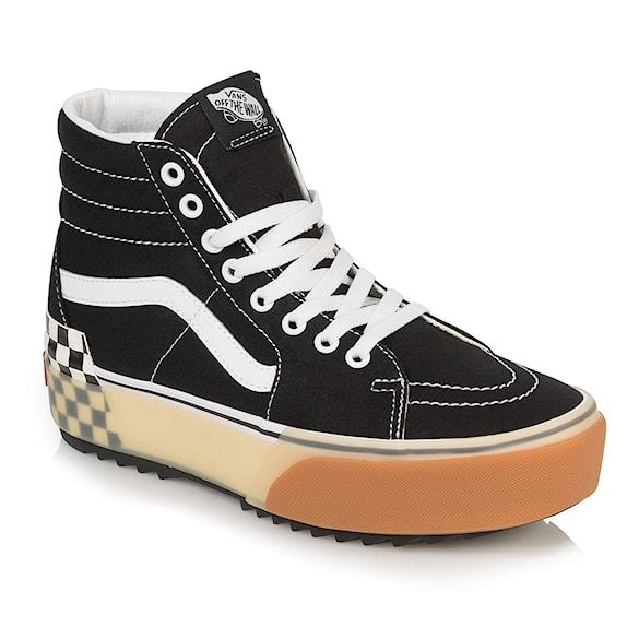 Sneakers Vans Sk8-Hi Stacked black checkerboard 2019 - 1