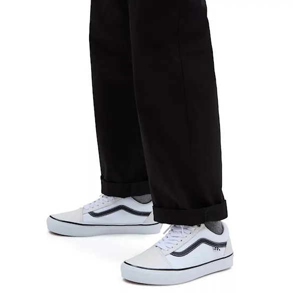 Tenisky Vans Skate Old Skool leather white/white 2024 - 2