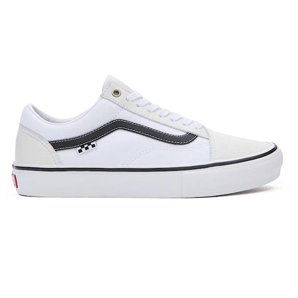 Tenisówki Vans Skate Old Skool leather white/white 2024 - 4