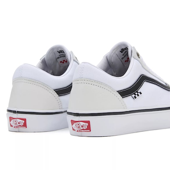 Tenisówki Vans Skate Old Skool leather white/white 2024 - 7