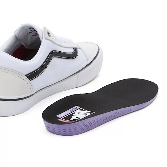 Tenisky Vans Skate Old Skool leather white/white 2024 - 9