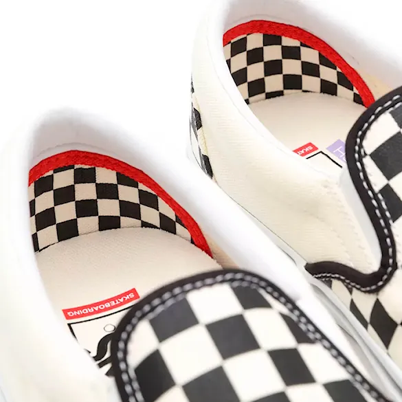 Slip-on tenisky Vans Skate Slip-On checkerboard black/off white 2026 - 10