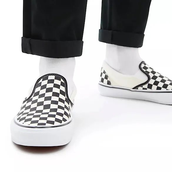 Slip-on tenisky Vans Skate Slip-On checkerboard black/off white 2026 - 3