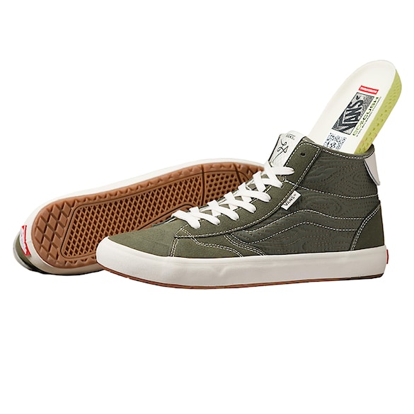 Sneakers Vans The Lizzie quilted grape leaf 2022 - 1