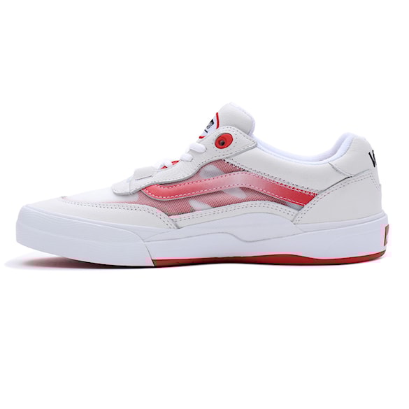 Tenisówki Vans Wayvee leather true white/red 2023 - 3