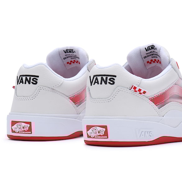 Tenisówki Vans Wayvee leather true white/red 2023 - 5