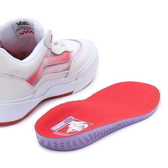 Tenisówki Vans Wayvee leather true white/red 2023 - 6