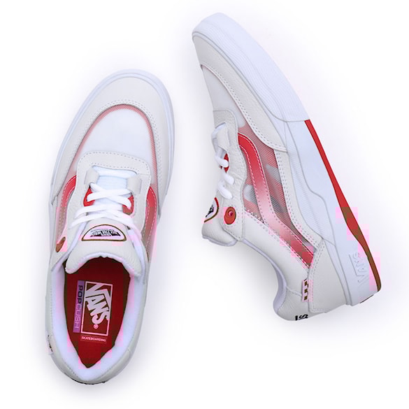Tenisówki Vans Wayvee leather true white/red 2023 - 8
