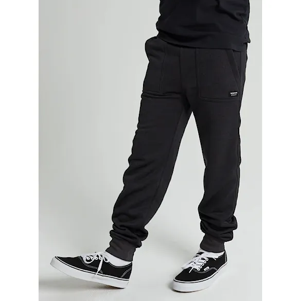Tepláky Burton Kids Oak Pant true black heather 2025 - 2