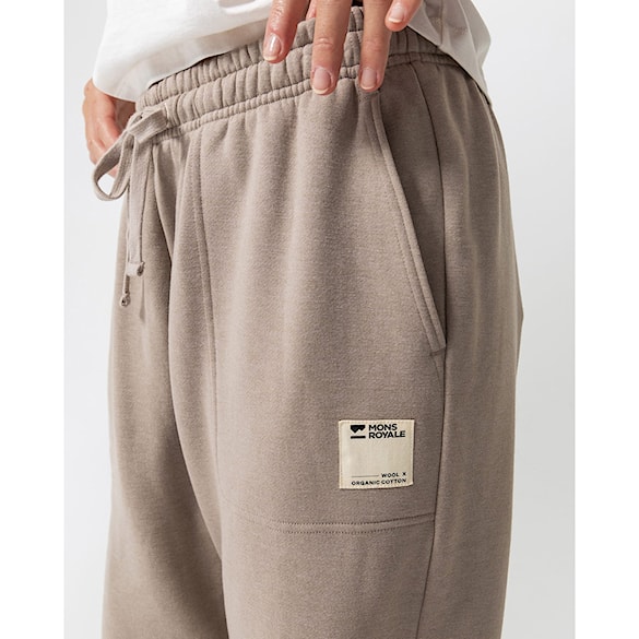 Dresy Mons Royale Verdant Merino Cotton Sweatpants taupe 2026 - 8