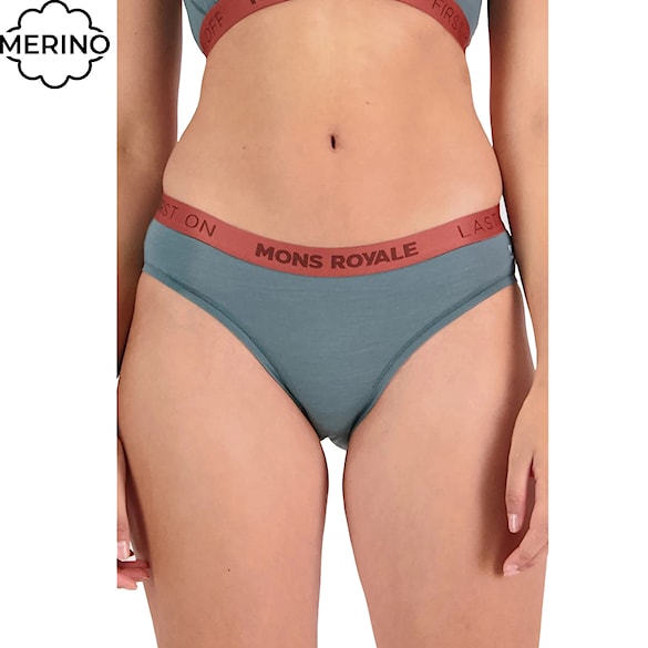 Nohavičky Mons Royale Folo Brief burnt sage 2023 - 1