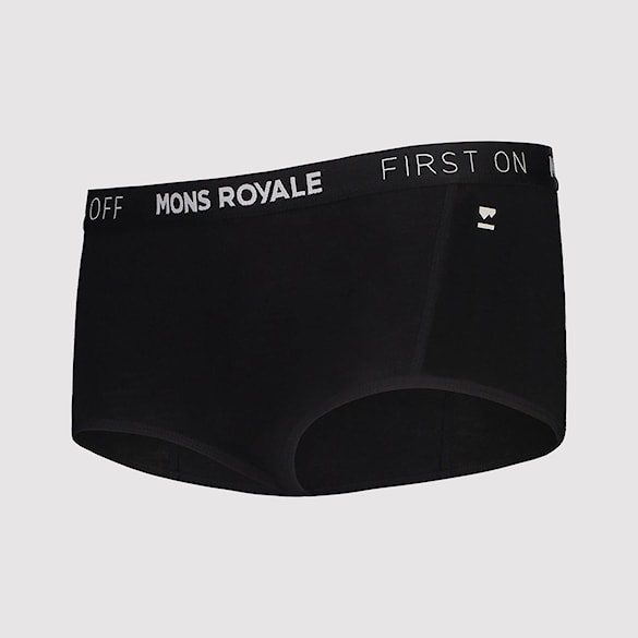 Kalhotky Mons Royale Sylvia Boyleg black 2024 - 3