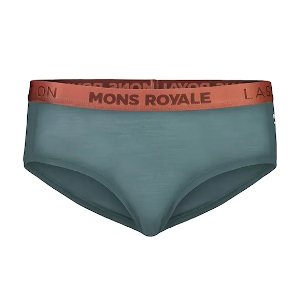Kalhotky Mons Royale Sylvia Boyleg burnt sage 2023 - 2
