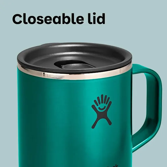 Vacuum Flask Hydro Flask 12 Oz Lightweight Mug emerald green - 6